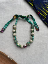 Load image into Gallery viewer, Necklace - Extra large paper bead Tie necklace
