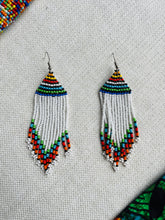 Load image into Gallery viewer, Earrings - Fringe Seed Bead (Multiple colors)
