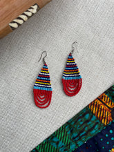 Load image into Gallery viewer, Earrings - Fringe Seed Bead (Multiple colors)
