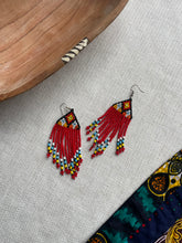 Load image into Gallery viewer, Earrings - Fringe Seed Bead (Multiple colors)
