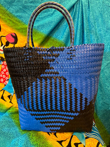 Handwoven Recycled Plastic Twine Bags