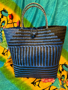 Handwoven Recycled Plastic Twine Bags