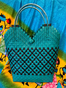 Handwoven Recycled Plastic Twine Bags