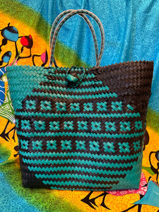 Handwoven Recycled Plastic Twine Bags
