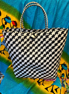 Handwoven Recycled Plastic Twine Bags