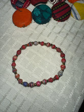 Load image into Gallery viewer, Bracelets - Single Strand Paper Bead Bracelet
