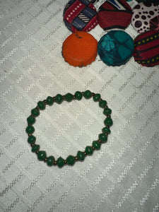 Bracelets - Single Strand Paper Bead Bracelet