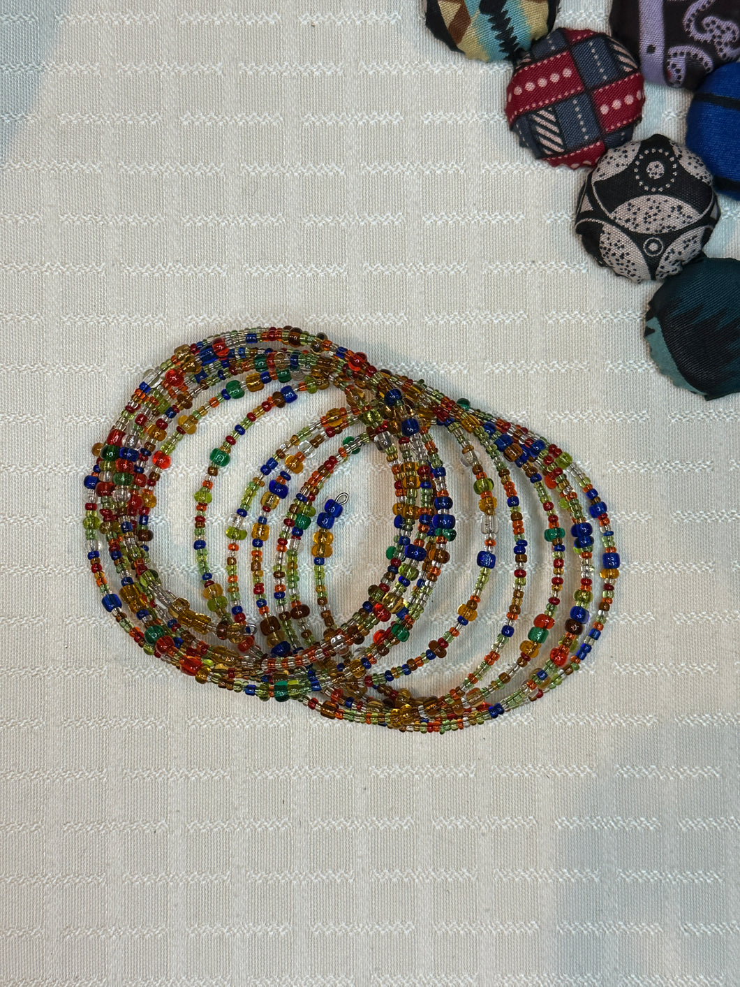 Bracelet - Beaded Wrap Bracelet (Multiple colors)