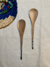 Load image into Gallery viewer, Wood Salad/ Serving Tongs
