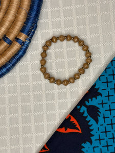 Bracelets - Single Strand Paper Bead Bracelet