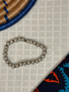 Bracelets - Single Strand Paper Bead Bracelet