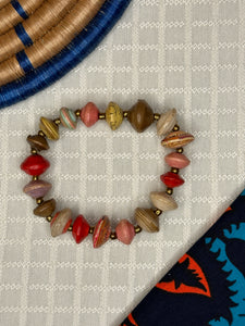 Bracelet: Large Paper Bead