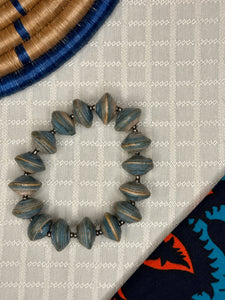 Bracelet: Large Paper Bead