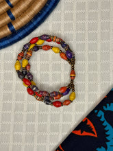 Load image into Gallery viewer, Bracelet: Multi strand paper bead
