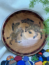 Load image into Gallery viewer, Wood Carved Painted Bowls
