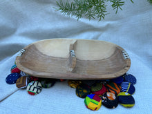 Load image into Gallery viewer, Wood Divided bowls

