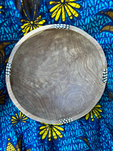 Load image into Gallery viewer, Wood Round Bowls with Bone inlay
