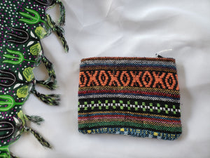 Bag: Woven Zip Pouch/Coin Purse - Small