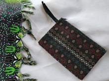 Load image into Gallery viewer, Bag:  Woven Zippered Pouch - Medium
