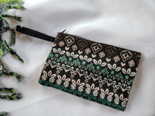 Load image into Gallery viewer, Bag:  Woven Zippered Pouch - Medium
