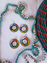 Load image into Gallery viewer, Earring - Small Masai/ Round Seed Bead
