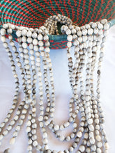 Load image into Gallery viewer, Necklace - White seeds single strand long
