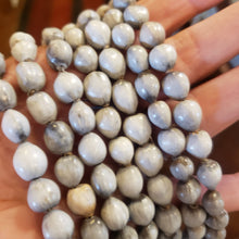 Load image into Gallery viewer, Necklace - White seeds single strand long

