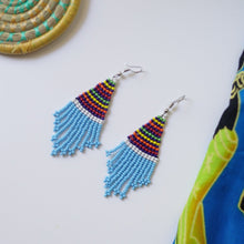 Load image into Gallery viewer, Earrings - Fringe Seed Bead (Multiple colors)
