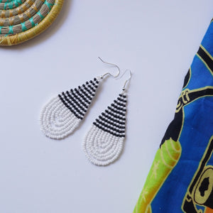 Earrings - Fringe Seed Bead (Multiple colors)