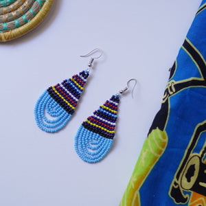 Earrings - Fringe Seed Bead (Multiple colors)