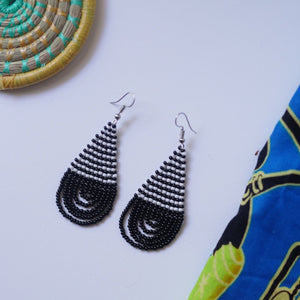 Earrings - Fringe Seed Bead (Multiple colors)