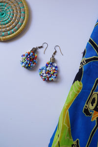Earring - Small Knot Seed Bead (Multiple colors)