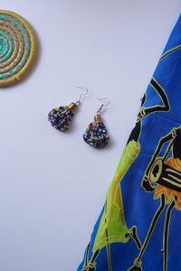 Earring - Small Knot Seed Bead (Multiple colors)