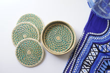 Load image into Gallery viewer, Baskets: Woven Coaster sets
