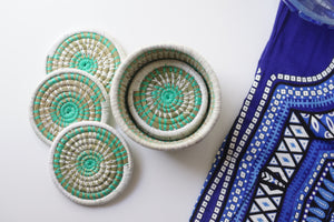 Baskets: Woven Coaster sets