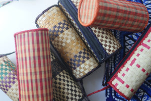Bag: Woven pencil bag-small