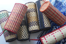 Load image into Gallery viewer, Bag: Woven pencil bag-large
