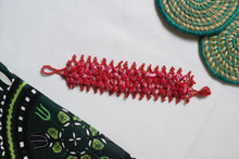 Load image into Gallery viewer, Bracelet - Stone and seed bead cuff bracelet (Multiple colors)
