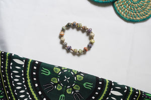 Bracelets - Single Strand Paper Bead Bracelet