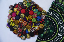 Load image into Gallery viewer, Kitenge Bottlecap Trivet or Coasters
