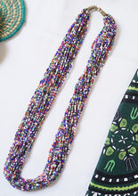 Load image into Gallery viewer, Necklace - Multi strand Seed Bead Necklaces (Multiple colors)
