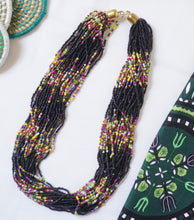 Load image into Gallery viewer, Necklace - Multi strand Seed Bead Necklaces (Multiple colors)
