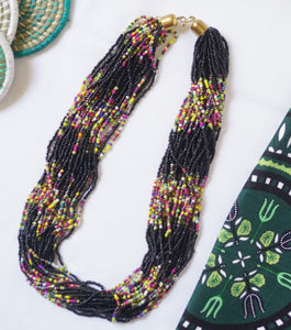 Necklace - Multi strand Seed Bead Necklaces (Multiple colors)