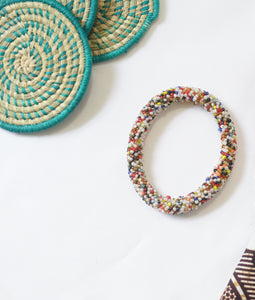 Bracelet - Seed Bead Bangles (Multiple Colors)