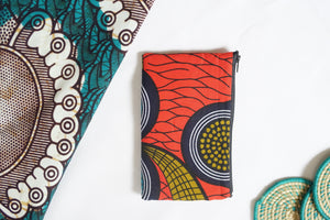 Bag: Kitenge zippered pouches
