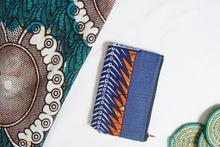 Load image into Gallery viewer, Bag: Kitenge zippered pouches
