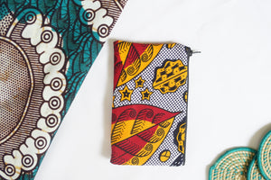 Bag: Kitenge zippered pouches