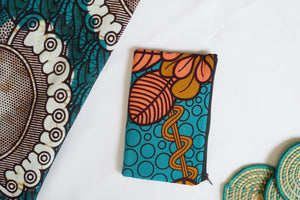 Bag: Kitenge zippered pouches