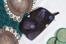 Load image into Gallery viewer, Bag: Kitenge Quilted Zipper Pouch
