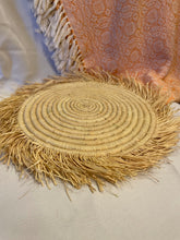 Load image into Gallery viewer, Basket - Flat woven trivet or wall hanging (Multiple colors)
